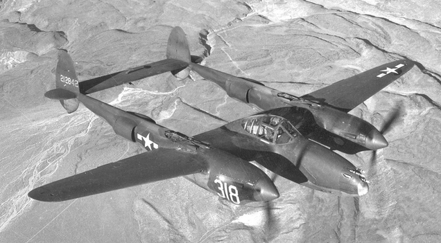 A Lockheed P-38G Lightning. The Lightning was chosen for the mission for its long range and heavy firepower. (US Air Force)